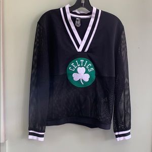 FISLL NBA Celtics Mesh V neck pullover